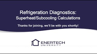 Refrigeration Diagnostics SuperheatSubcooling Calculations [upl. by Furmark223]