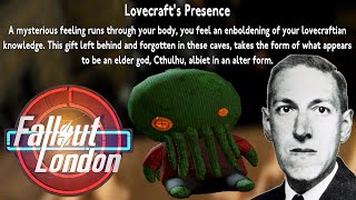 Exploring Lovecraftian Nightmares in Fallout London [upl. by Nofpets]