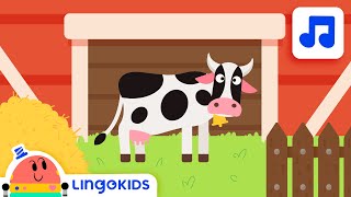 OLD MACDONALD HAD A FARM 🚜🐮 Nursery Rhymes amp Kids Songs  Lingokids [upl. by Llirred159]