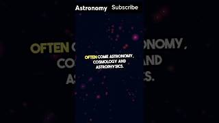 Astronomy vs Cosmology vs Astrophysics 😱  shorts [upl. by Anilec]