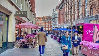 London Walk in Knightsbridge  Harrods amp Sloane Street London Luxury Window Shopping4K HDR [upl. by Naols]