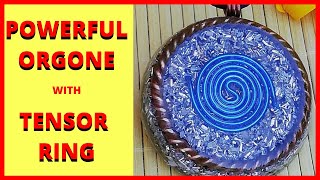 How to make a Powerful Orgone Pendant With Tensor Ring And Cubit Coil  Tutorial [upl. by Bowler]