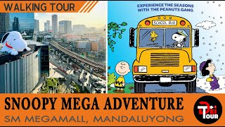 Snoopy Mega Adventure SM Megamall Walking Tour [upl. by Ahtenek]