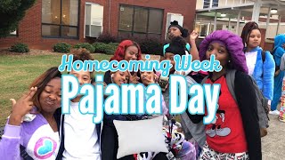 Homecoming Week Pajama Day  Kristina Denise [upl. by Buonomo]