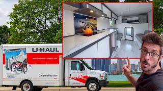 Uhaul to tiny home  I LIVE HERE [upl. by Sherline]