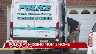 Police at missing moms home [upl. by Alana]