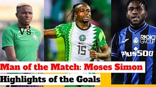 Moses Simon Press Conference after Nigeria Vs Angola Match  What he said about Lookman and Osimhen [upl. by Yesima]