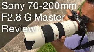 Sony 70200mm F28 G Master Review  John Sison [upl. by Berke953]