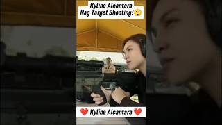 Kyline Alcantara nag Target Shooting😲 kylinealcantara kobeparas shorts MaritesAkoTV [upl. by Ralyt929]