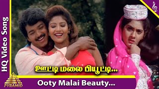 Ooty Malai Beauty Video Song  Once More Tamil Movie Songs  Vijay  Anju Aravind  Simran  Deva [upl. by Manny87]