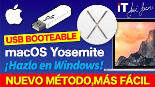 👉 macOS Yosemite crea un USB booteable PARA MAC en WINDOWS [upl. by Hirsch]