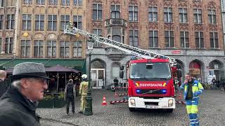 Droogkast veroorzaakt brand boven horecazaak op Brugse Markt [upl. by Windzer308]