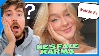 MrBeasts ExGirlfriend Maddy Spidell calls out Weirdo Ex Claims He’s Facing Karma [upl. by Searcy]