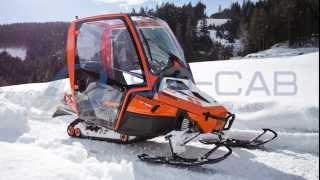 SKICAB The new cabin for snowmobile [upl. by Ilak]