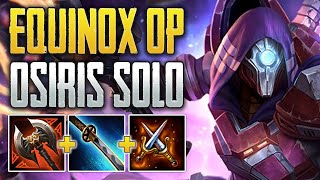 EQUINOX IS STILL BUSTED Osiris Solo Gameplay SMITE Ranked Conquest [upl. by Braunstein544]