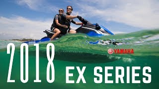 2018 Yamaha EX Series WaveRunners [upl. by Ellesirg]