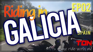 My riding trip through Galicia  Spain Day 1  EP02 [upl. by Block]