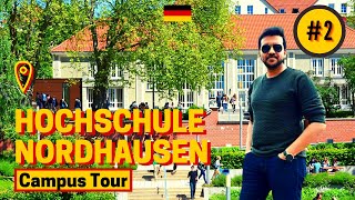 Hochschule Nordhausen University of Applied Sciences  City Tour  All4Food [upl. by Krucik]