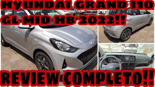 Hyundai grand i10 2022  Review completo  Hyundai grand i10 gl mid hb 2022  En español  Hyundai [upl. by Freddie988]