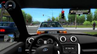 City Car Driving  Lada Granta [upl. by Fattal]