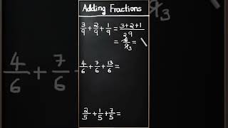 Adding Fractions [upl. by Anchie79]