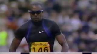 Allen Johnson  Mens 110m Hurdles  2001 Bislett Games [upl. by Krakow]