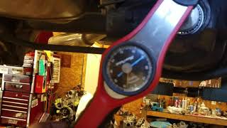 Checking pinion bearing preload [upl. by Sands284]