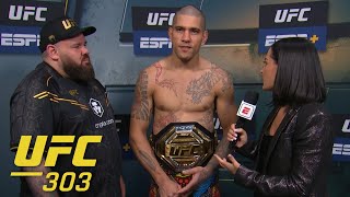 Alex Pereira recaps UFC 303 win vs Jiri Prochazka  ESPN MMA [upl. by Phillada973]