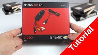 Wie kann ich VHS Kassetten digitalisieren Terratec Video Grabber [upl. by Llebyram]