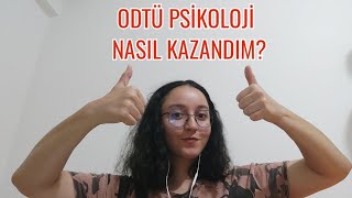 ODTÜ PSİKOLOJİ NASIL KAZANDIM  Kendi YKS sürecim Size neleri öneriyorum 💖💖 [upl. by Edvard127]