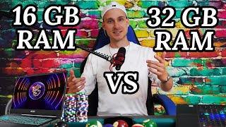 16GB vs 32GB RAM Laptop Explained Simply [upl. by Amitarp189]