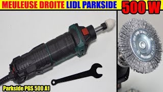 meuleuse droite lidl parkside 500w Die Grinder Geradschleifer [upl. by Pallaten]