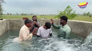 Water Baptisms in Pakistan  Christians in Pakistan  One Vision Society  Pastor Shakeel Din [upl. by Sacha678]