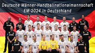 Deutsche Nationalhymne Handball EM 2024 Deutschland Schweiz in Düsseldorf [upl. by Madda]