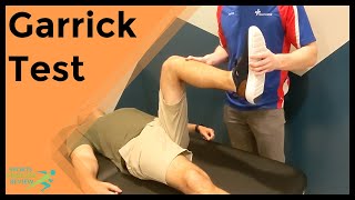 Garrick Test for Popliteus Tendinopathy [upl. by Amann]