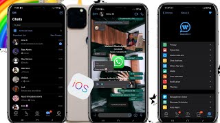 ⍝₊°🚀๑ WhatsApp watusi ios 870 igual do iphone com modificador de voz atualizado 2021 ᶻᶻᶻ✦ [upl. by Llednik949]