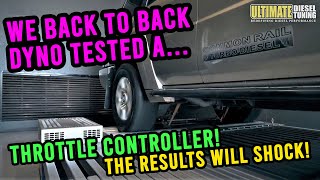 Throttle Controller tested on our dyno Do they give your rig more power down low amp less turbo lag [upl. by Leuams]