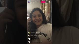 Ranya Moufidi 🇮🇹 JESC 2023  Livestream on Instagram 05102022 [upl. by Ralina]