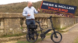 Riese amp Müller Tinker 2 Review  the Ultimate Compact Ebike [upl. by Oulman443]