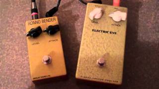 PigDog Electric Eye vs Manlay Sound Ronno Bender w 535Q wah [upl. by Kulda]