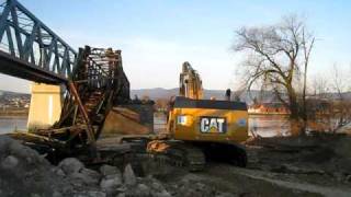 Caterpillar CAT 365C L mit Verachtert VT60 [upl. by Airdnat]