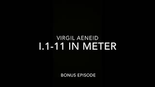 Virgil Aeneid I111 in Meter pro discipulis [upl. by Nimaj]