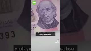 adiós hidalgo y Morelos bancico 🏦🏧 🤑💰🪙💵💸 Mexico 🇲🇽inicia retiro de billetes viejos de 50 y l000 [upl. by Derzon]