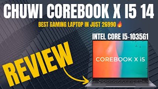 chuwi corebook x i5 14 laptop 16gb ram 512gb review 🔥 [upl. by Enylhsa]