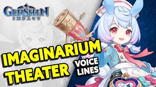 Imaginarium Theater Sigewinnes Voice Lines  Genshin Impact [upl. by Roice]