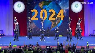 The Stingray Allstars Electric  Finals 2024 The Cheerleading Worlds WITH SOUND [upl. by Franza]