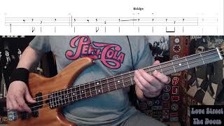 Love Street by The Doors  Bass Cover with Tabs PlayAlong [upl. by Box]