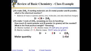 Ceramic Processing L205 Mechanochemical synthesis [upl. by Adlig]