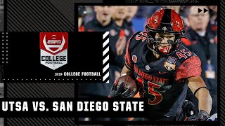 Frisco Bowl UTSA Roadrunners vs San Diego State Aztecs  Full Game Highlights [upl. by Rahcir999]