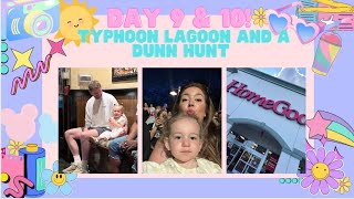 Day 9 amp 10 Florida vlog  TARGET DUNN HUNT TYPHOON LAGOON amp HOLLYWOOD STUDIOS AT NIGHT [upl. by Brigg]